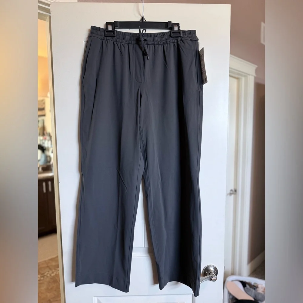 Lululemon Athletica Gray Track Pants Performance Fabric - Picture 3 of 6